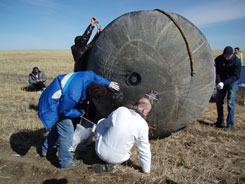 moon goose experiment set up